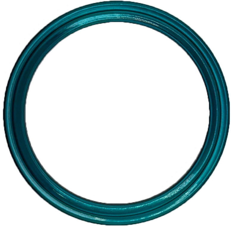 GAFFRIG PART #003 GAUGE RIM STEP 3 INCH DIAMETER TEAL