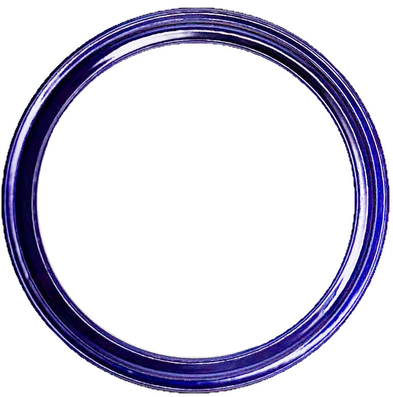 GAFFRIG PART #003 GAUGE RIM STEP 3 INCH DIAMETER PURPLE