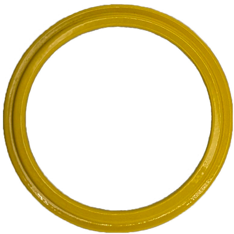 GAFFRIG PART #003 GAUGE RIM STEP 3 INCH DIAMETER YELLOW