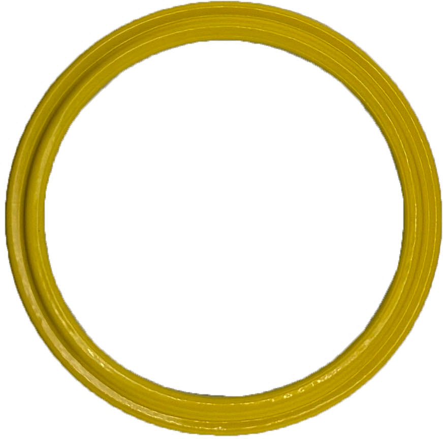 GAFFRIG PART #008 GAUGE RIM STEP 3 3/8 INCH YELLOW
