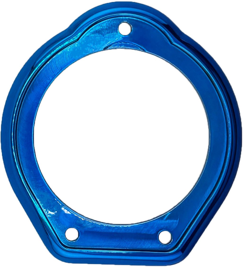 GAFFRIG PART #060 POP UP BOW LIGHT BEZEL - ROUND BLUE