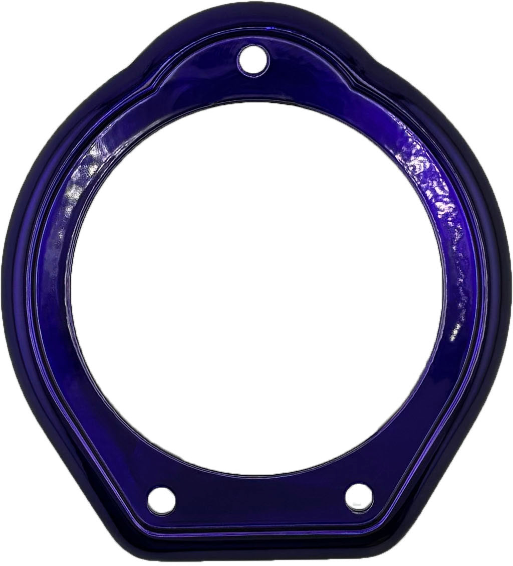 GAFFRIG PART #060 POP UP BOW LIGHT BEZEL - ROUND PURPLE