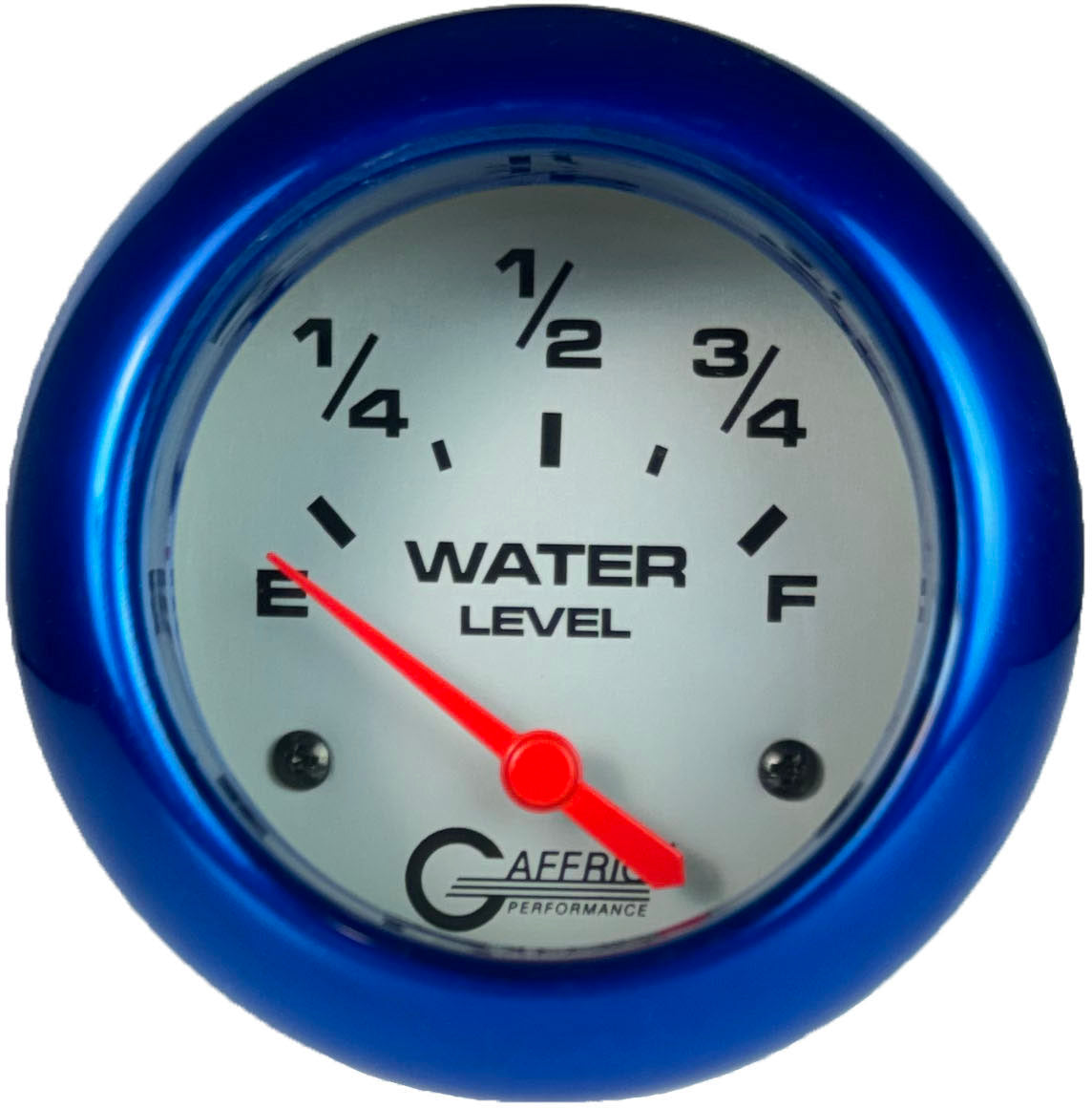 GAFFRIG PART #11009 2 5/8 INCH ELECTRIC WATER LEVEL GAUGE 240-33 OHMS PLATINUM BLUE