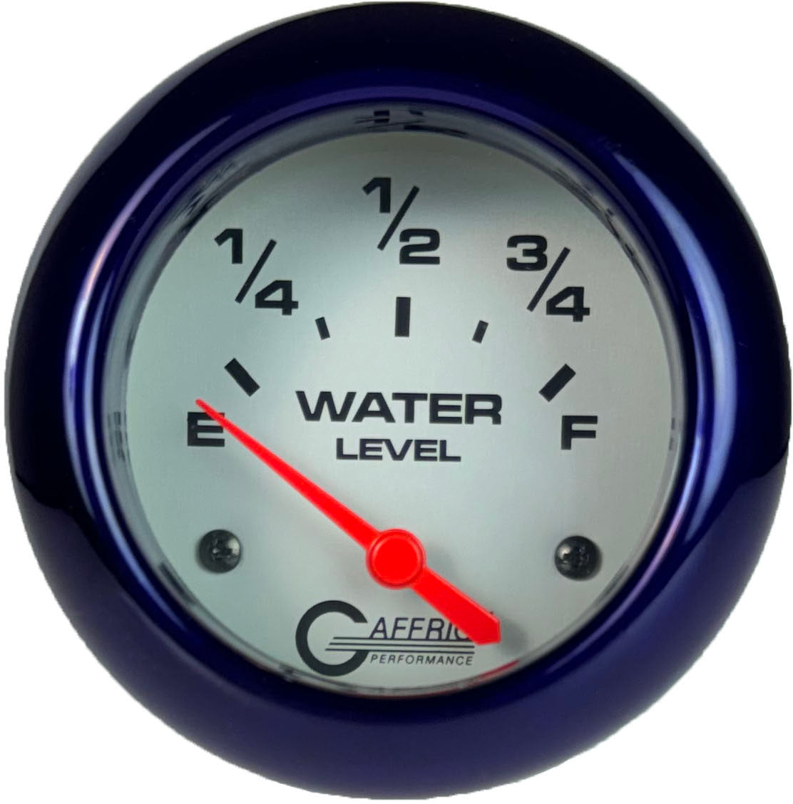 GAFFRIG PART #11009 2 5/8 INCH ELECTRIC WATER LEVEL GAUGE 240-33 OHMS PLATINUM PURPLE