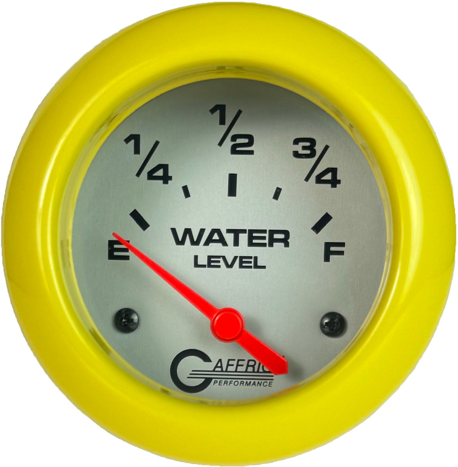 GAFFRIG PART #11009 2 5/8 INCH ELECTRIC WATER LEVEL GAUGE 240-33 OHMS PLATINUM YELLOW