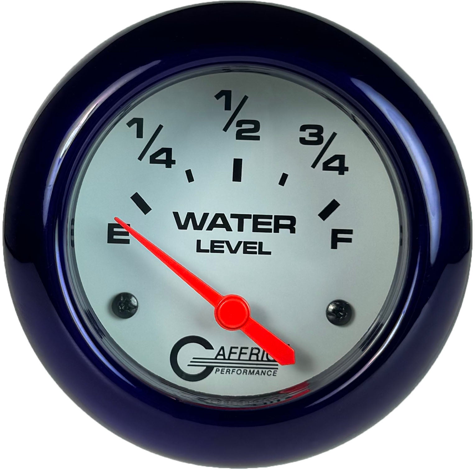 GAFFRIG PART #13009 2 5/8 INCH ELECTRIC WATER LEVEL GAUGE 240-33 OHMS WHITE PURPLE