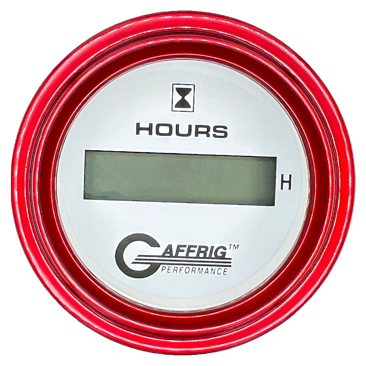 #195510 2 INCH ELECTRIC ENGINE HOUR METER White Blue / Step