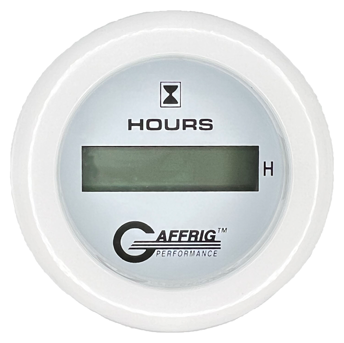 #195510 2 INCH ELECTRIC ENGINE HOUR METER White Blue / Step