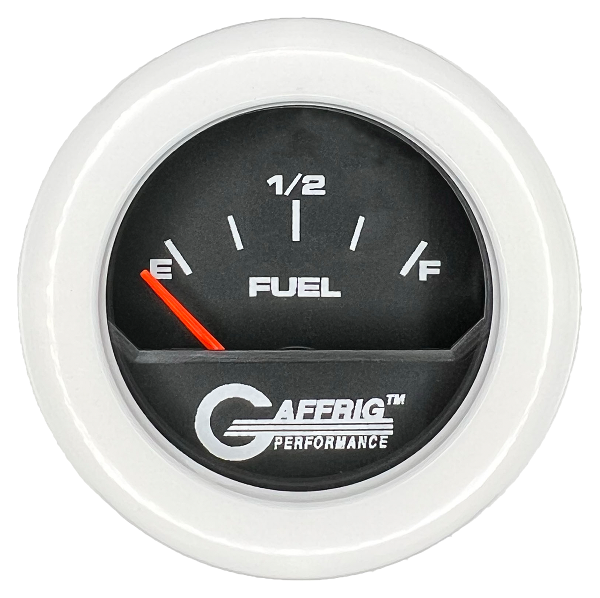 #195002 2 INCH ELECTRIC FUEL LEVEL 240-33~ Black White / Step