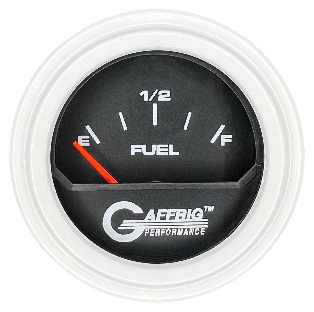 #195002 2 INCH ELECTRIC FUEL LEVEL 240-33~ Black White / Step