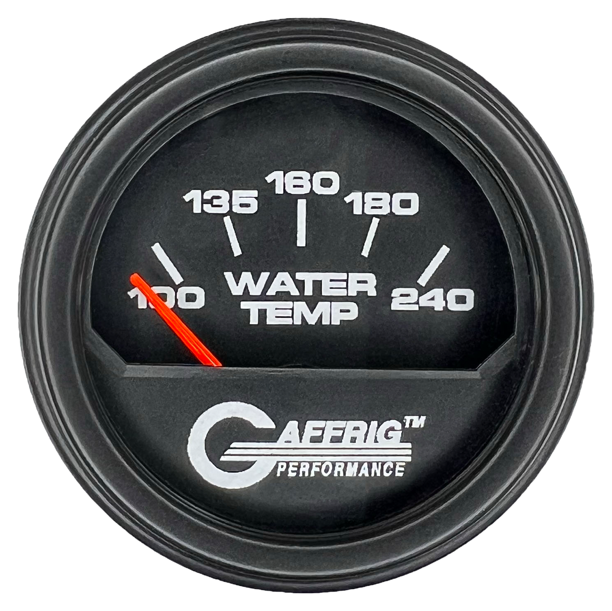 #195040 2 INCH ELECTRIC WATER TEMP. 100-240 F Black Black / Step