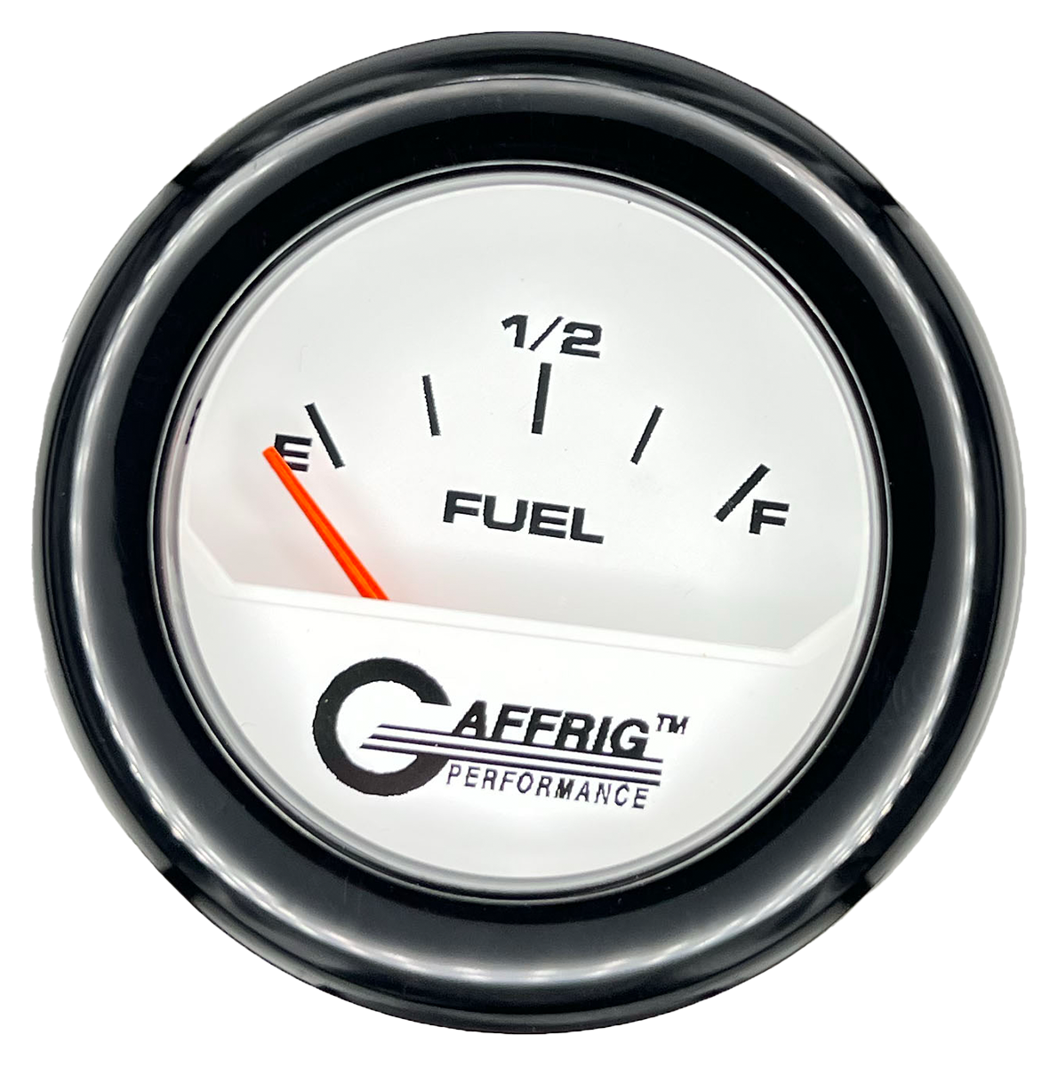 #195502 2 INCH ELECTRIC FUEL LEVEL 240-33~ White Black / Step