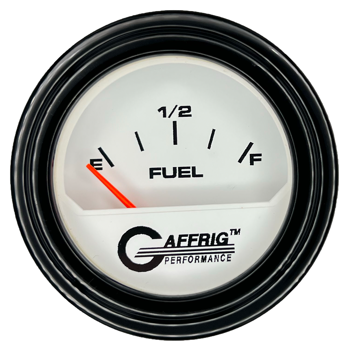 #195502 2 INCH ELECTRIC FUEL LEVEL 240-33~ White Black / Step