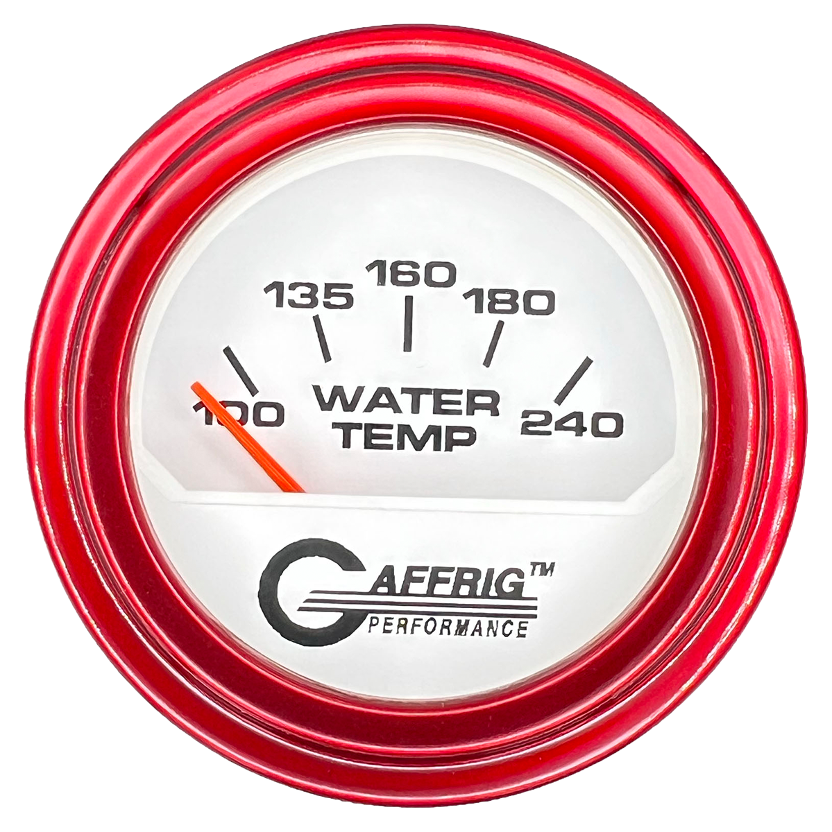 #195540 2 INCH ELECTRIC WATER TEMP. 100-240 F White Red / Step