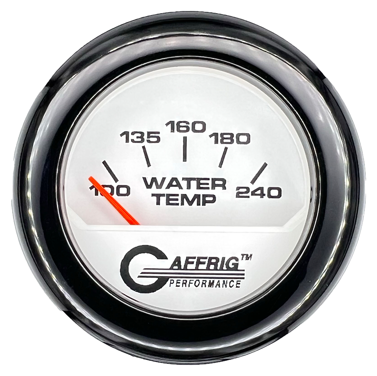 #195540 2 INCH ELECTRIC WATER TEMP. 100-240 F White Black / Step
