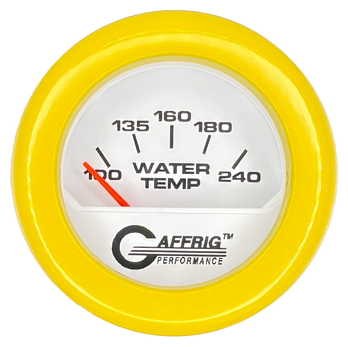 #195540 2 INCH ELECTRIC WATER TEMP. 100-240 F White Yellow / Step
