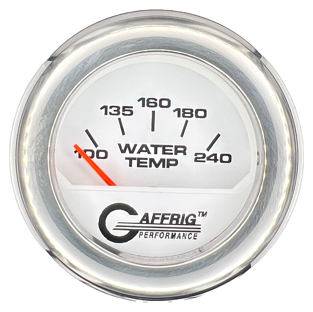 #195540 2 INCH ELECTRIC WATER TEMP. 100-240 F White Chrome / Step