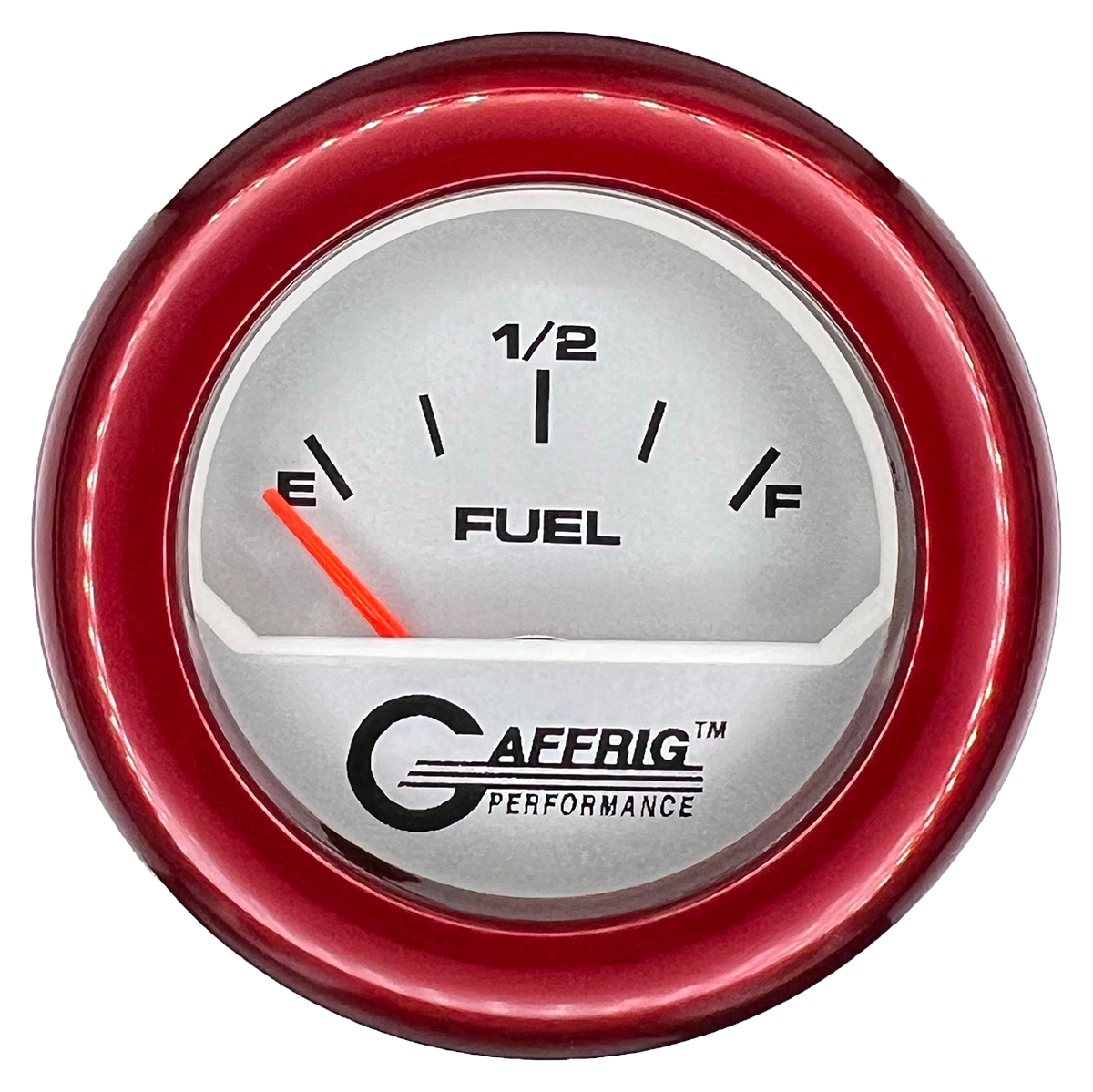 #195802 2 INCH ELECTRIC FUEL LEVEL 240-33~ PLATINUM Red / Step