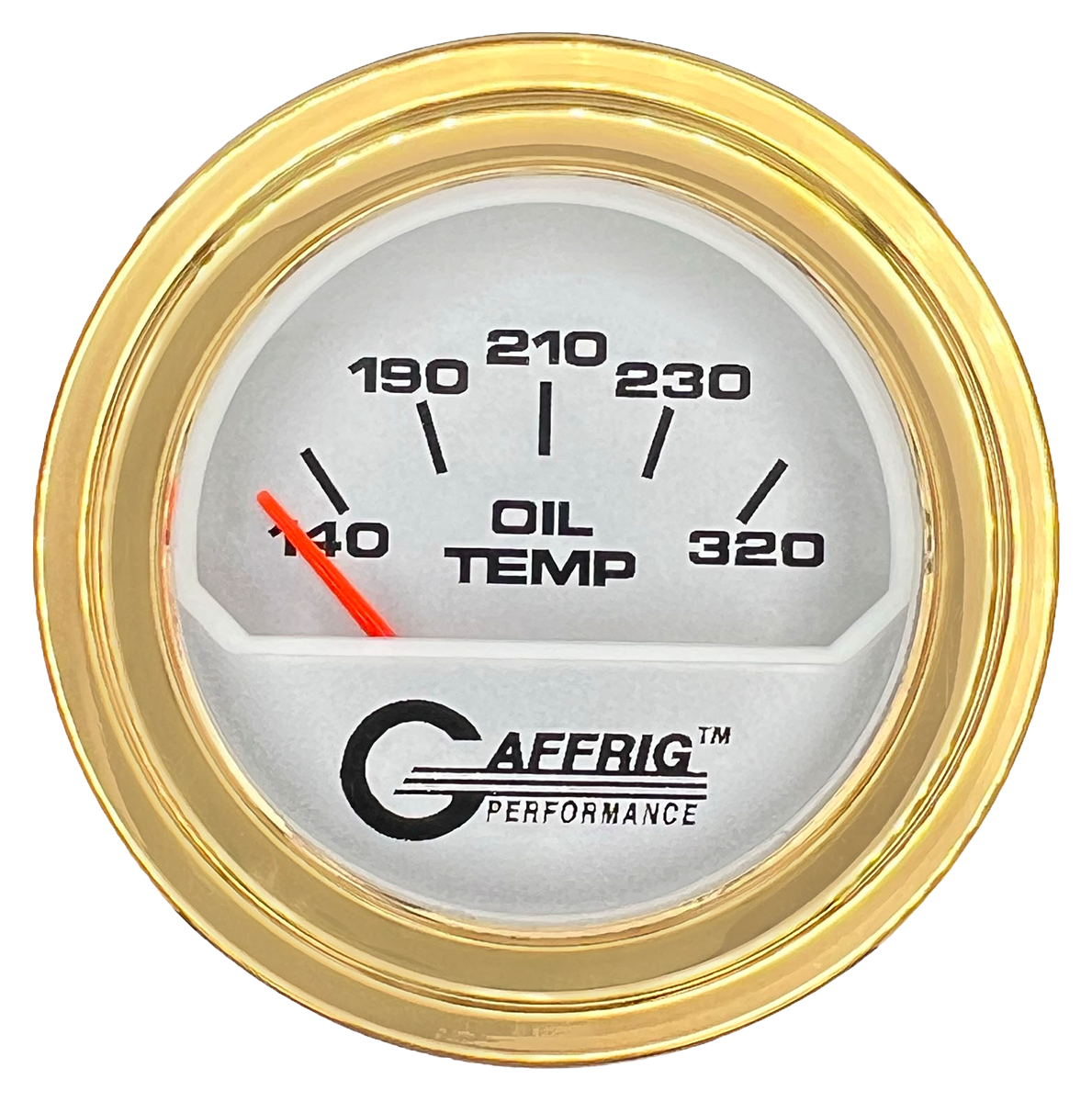 2" ELECTRIC OIL TEMP. 100-320 F PLATINUM