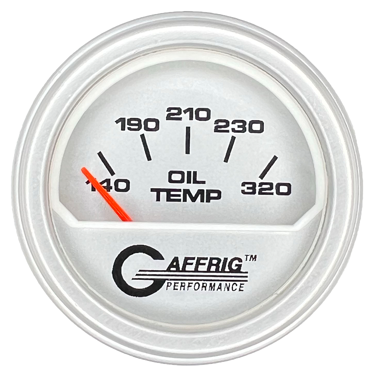 2" ELECTRIC OIL TEMP. 100-320 F PLATINUM