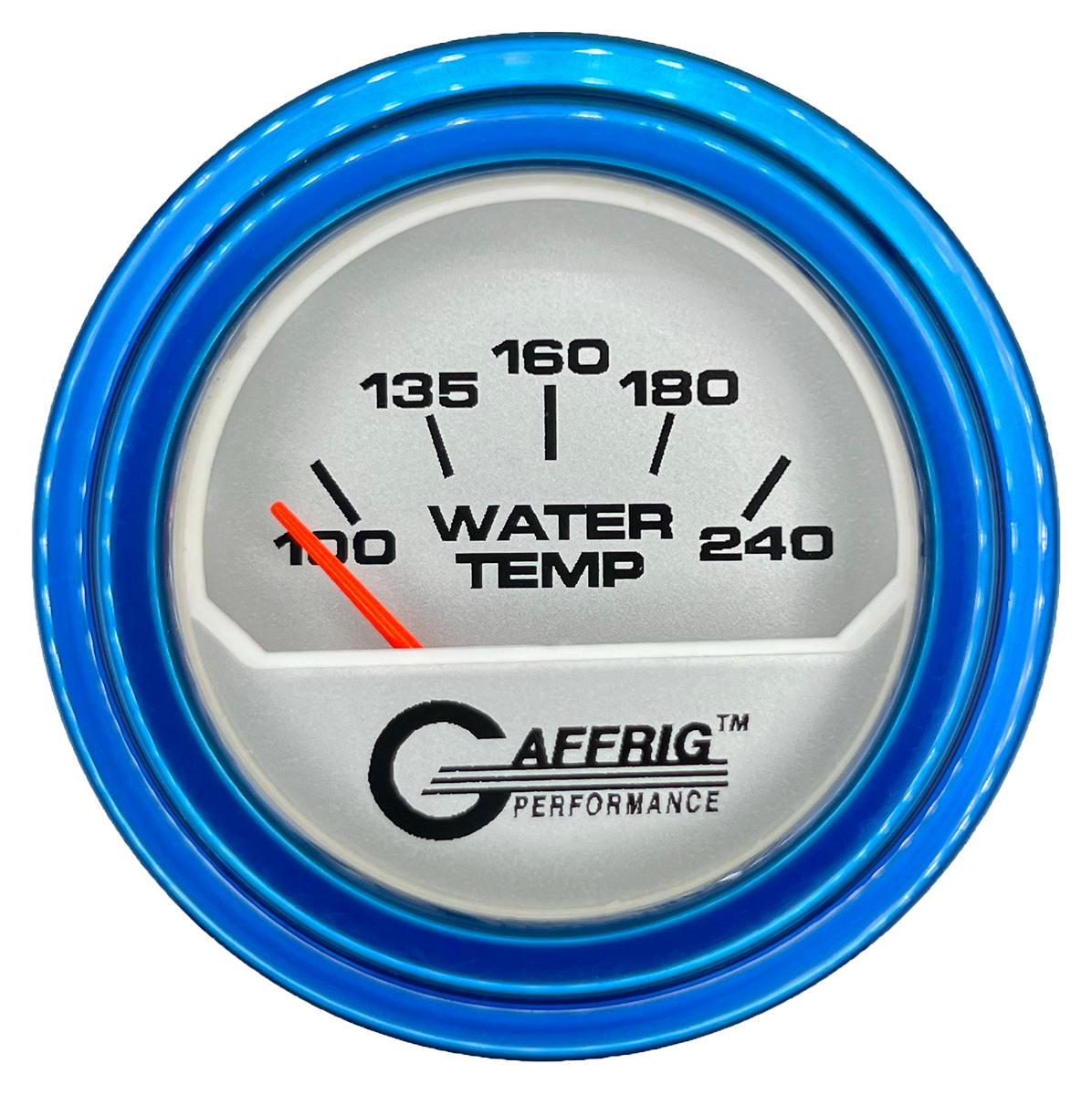 #195840 2 INCH ELECTRIC WATER TEMP. 100-240 F PLATINUM Blue / Step