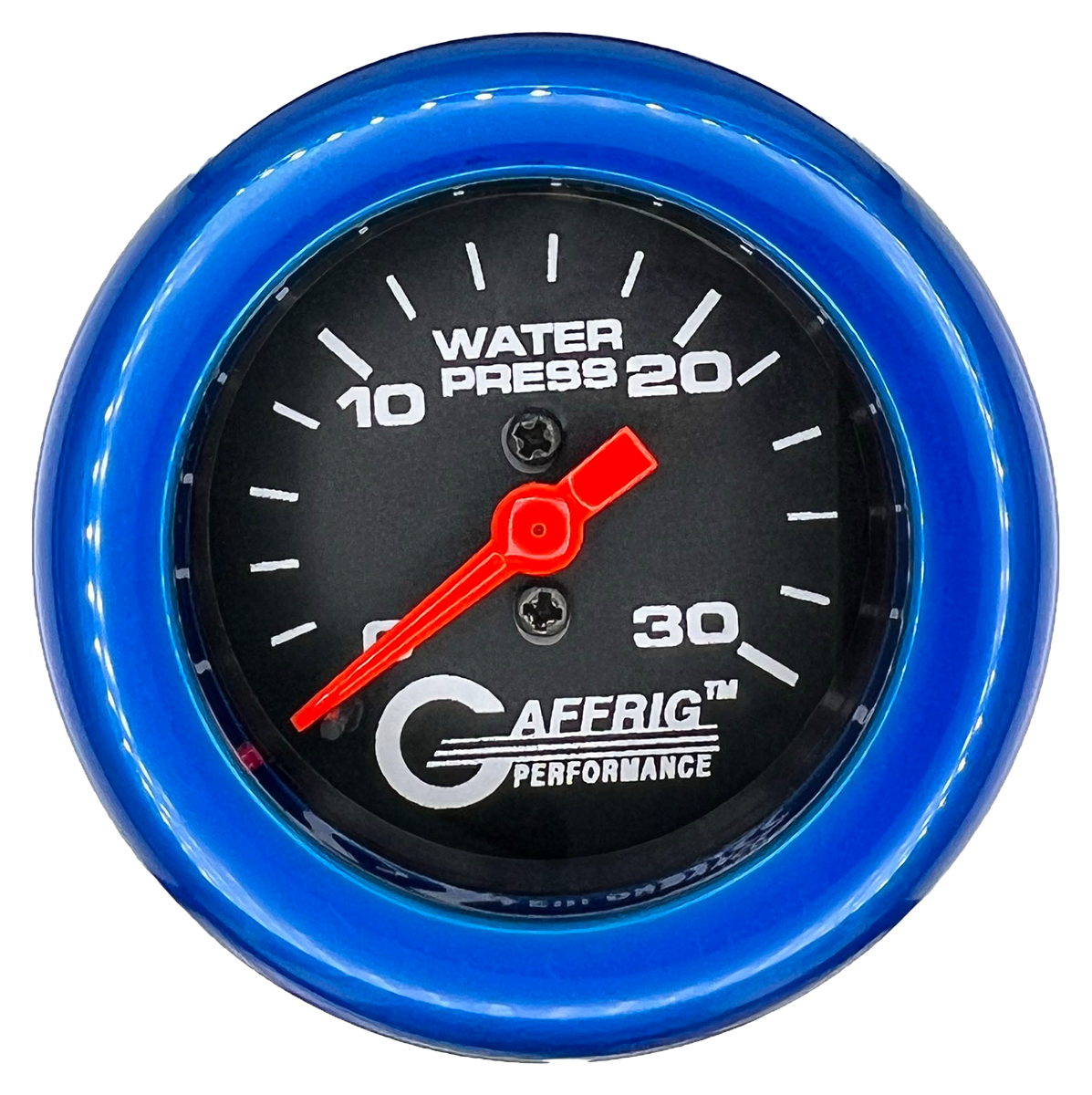 #196022 2 INCH MECHANICAL WATER PRESS. 0-30 PSI BLACK Blue / Step