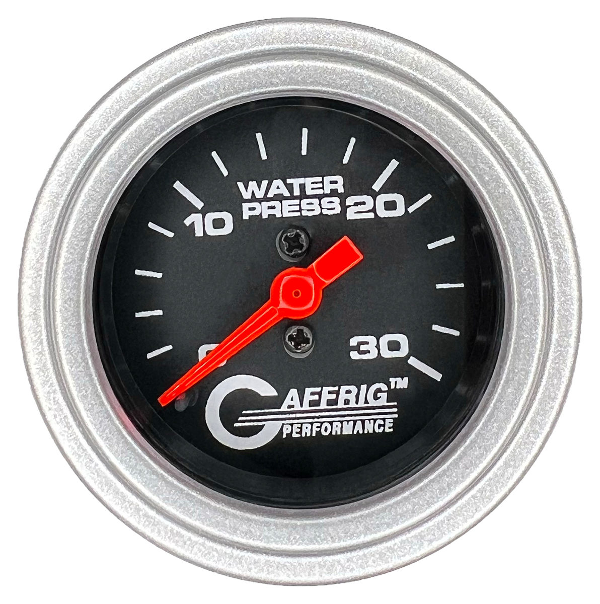 #196022 2 INCH MECHANICAL WATER PRESS. 0-30 PSI BLACK Platinum / Step