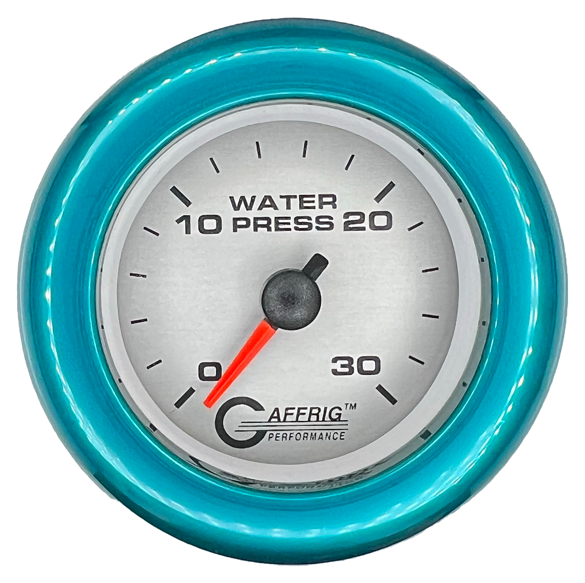 #196822 2 INCH MECHANICAL WATER PRESS. 0-30 PSI PLATINUM Teal / Step