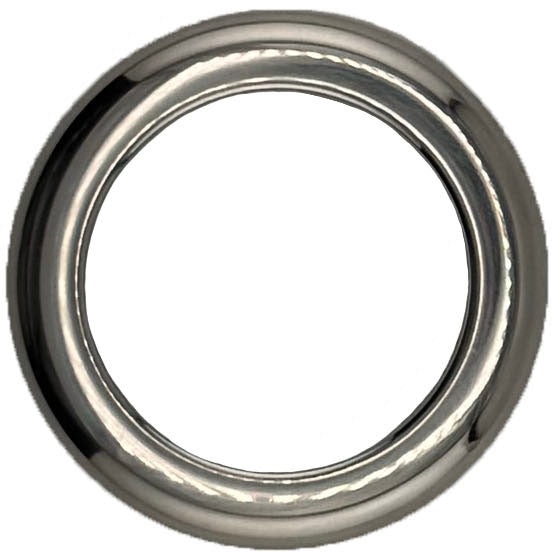 GAFFRIG PART #218 GAUGE RIM FAT 2 INCH DIAMETER CHROME