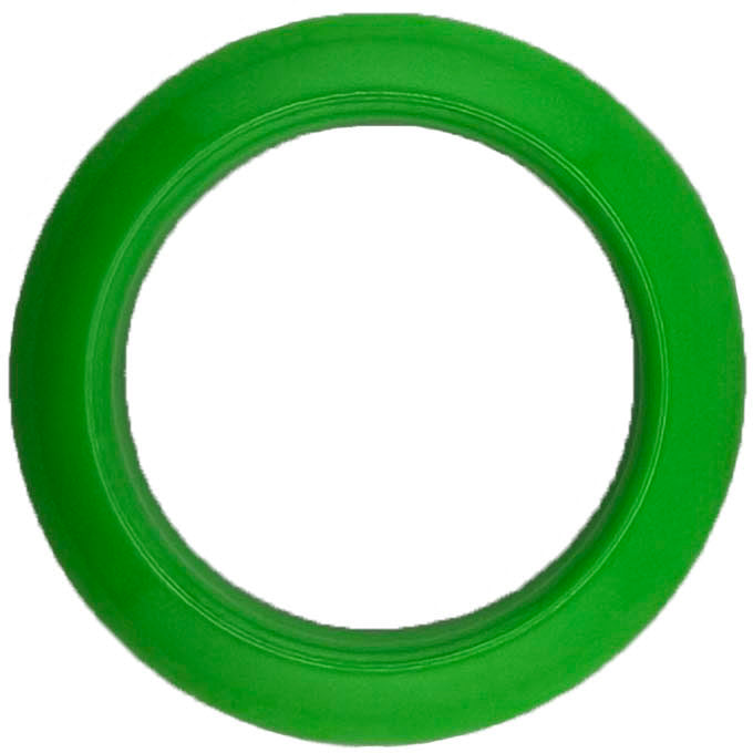 GAFFRIG PART #258 GAUGE RIM FAT 2 5/8 INCH DIAMETER LIME GREEN