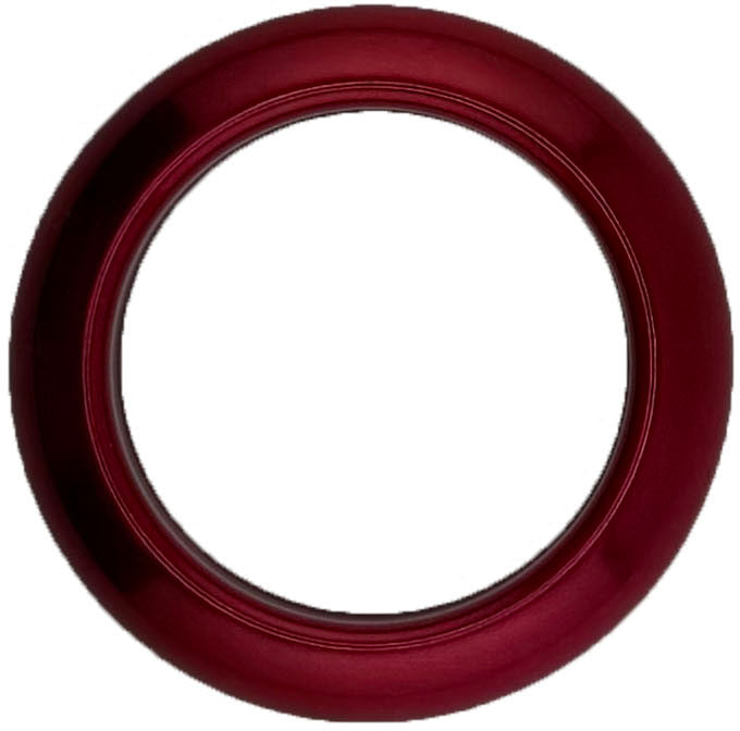 GAFFRIG PART #258 GAUGE RIM FAT 2 5/8 INCH DIAMETER RED