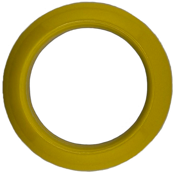GAFFRIG PART #258 GAUGE RIM FAT 2 5/8 INCH DIAMETER YELLOW