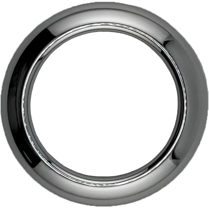 GAFFRIG PART #258 GAUGE RIM FAT 2 5/8 INCH DIAMETER CHROME