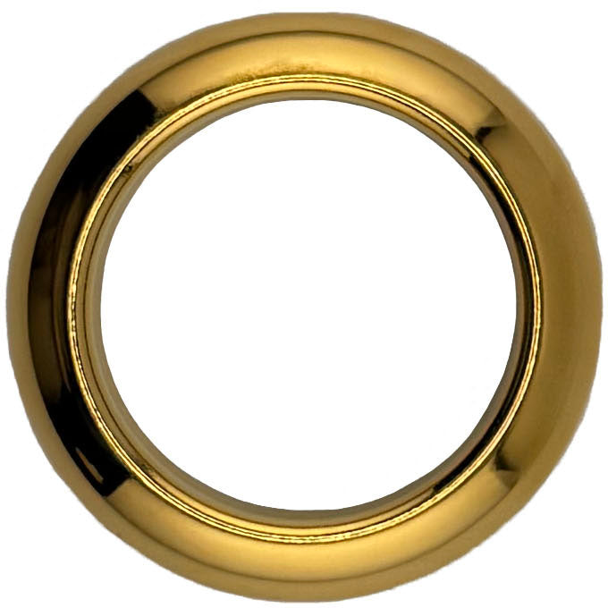 GAFFRIG PART #258 GAUGE RIM FAT 2 5/8 INCH DIAMETER GOLD