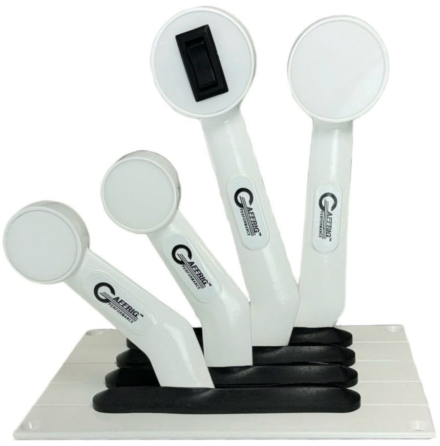 4 HANDLE 2 SHIFT/ 2 THROTTLE/1 SWITCH White