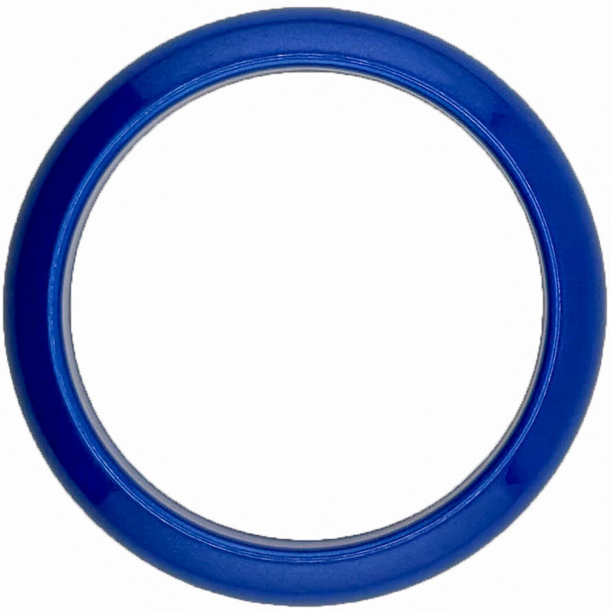 GAFFRIG PART #338 GAUGE RIM FAT 3 3/8 INCH DIAMETER BLUE