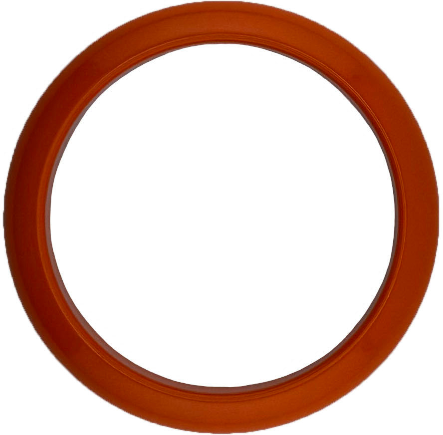 GAFFRIG PART #338 GAUGE RIM FAT 3 3/8 INCH DIAMETER ORANGE