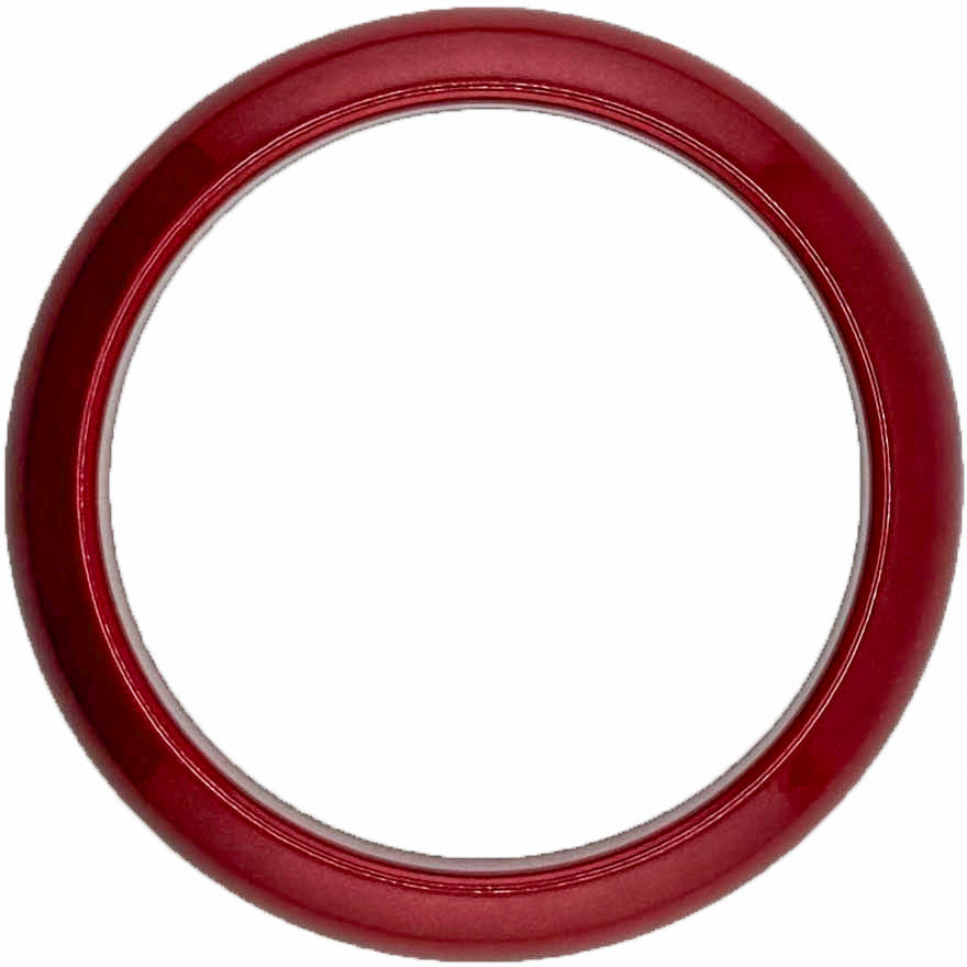 GAFFRIG PART #338 GAUGE RIM FAT 3 3/8 INCH DIAMETER RED