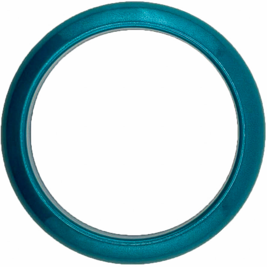 GAFFRIG PART #338 GAUGE RIM FAT 3 3/8 INCH DIAMETER TEAL