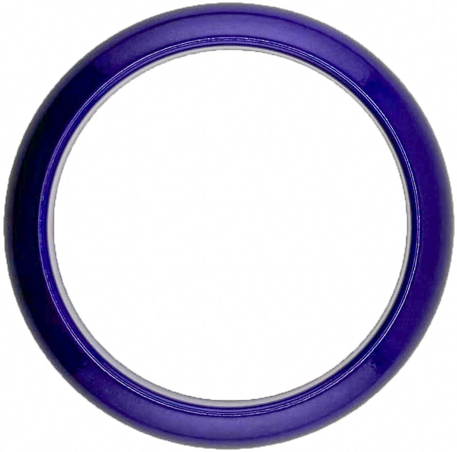 GAFFRIG PART #338 GAUGE RIM FAT 3 3/8 INCH DIAMETER PURPLE