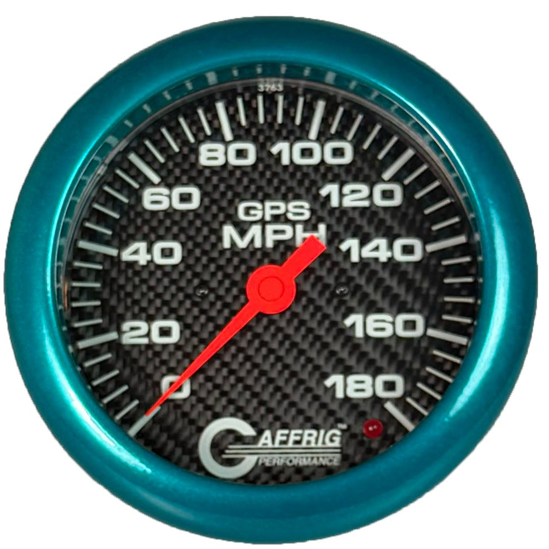 GAFFRIG PART #4052 4 5/8 INCH GPS ANALOG 180 MPH SPEEDOMETER MARINE BOAT GAUGE KIT CARBON FIBER