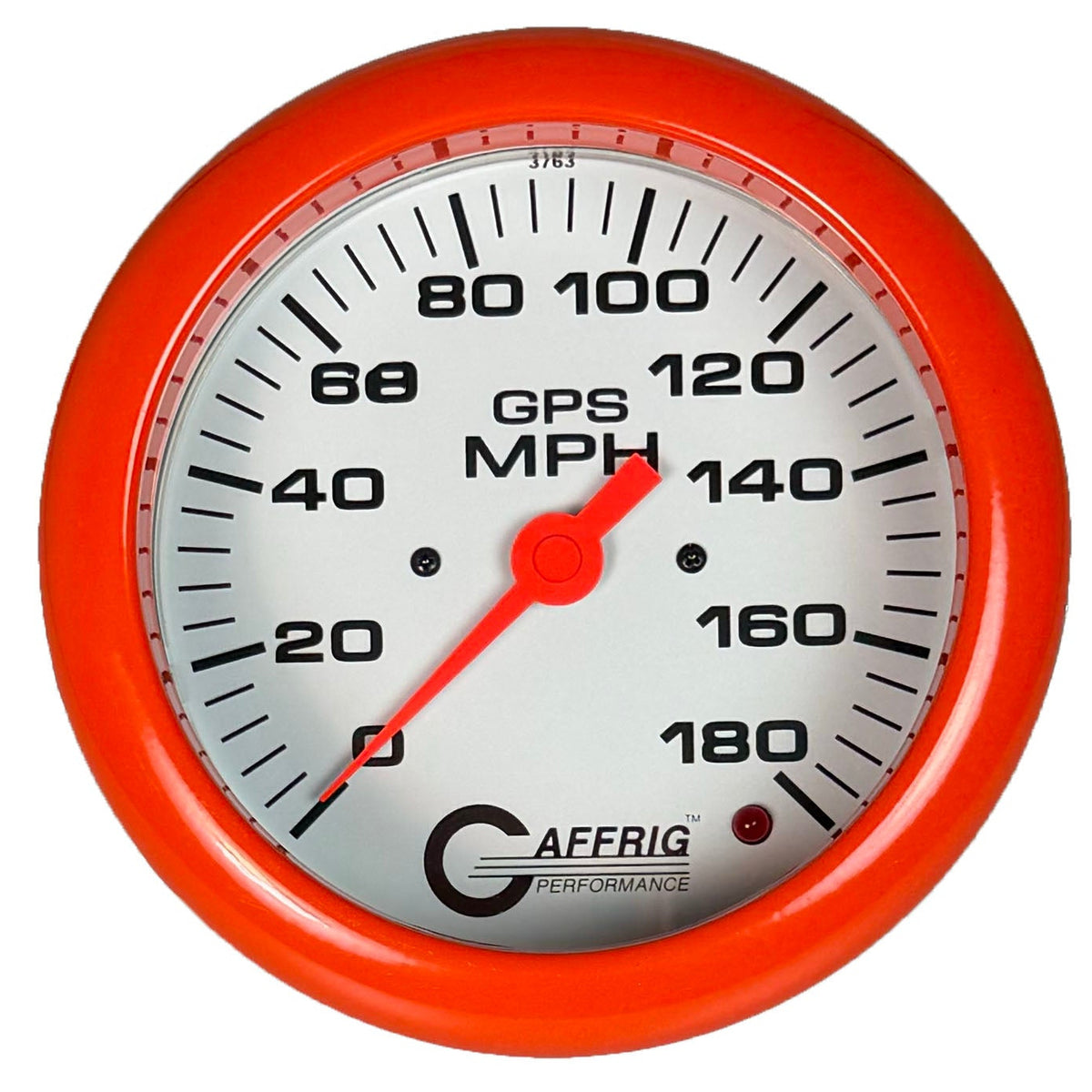 GAFFRIG PART #4545 4 5/8 INCH GPS ANALOG 180 MPH SPEEDOMETER MARINE BOAT GAUGE HEAD ONLY WHITE