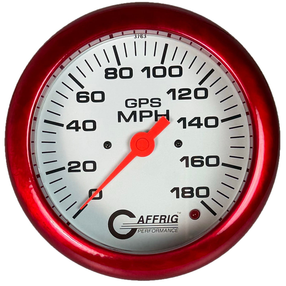 GAFFRIG PART #4546 4 5/8 INCH GPS ANALOG 180 MPH SPEEDOMETER MARINE BOAT GAUGE KIT WHITE