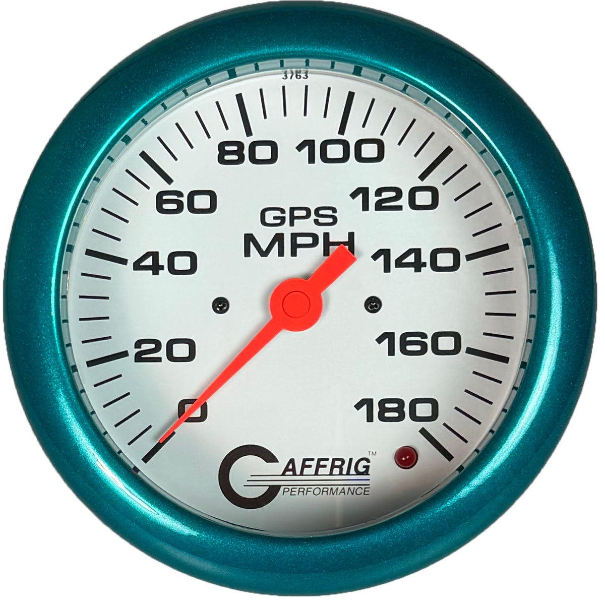 GAFFRIG PART #4546 4 5/8 INCH GPS ANALOG 180 MPH SPEEDOMETER MARINE BOAT GAUGE KIT WHITE