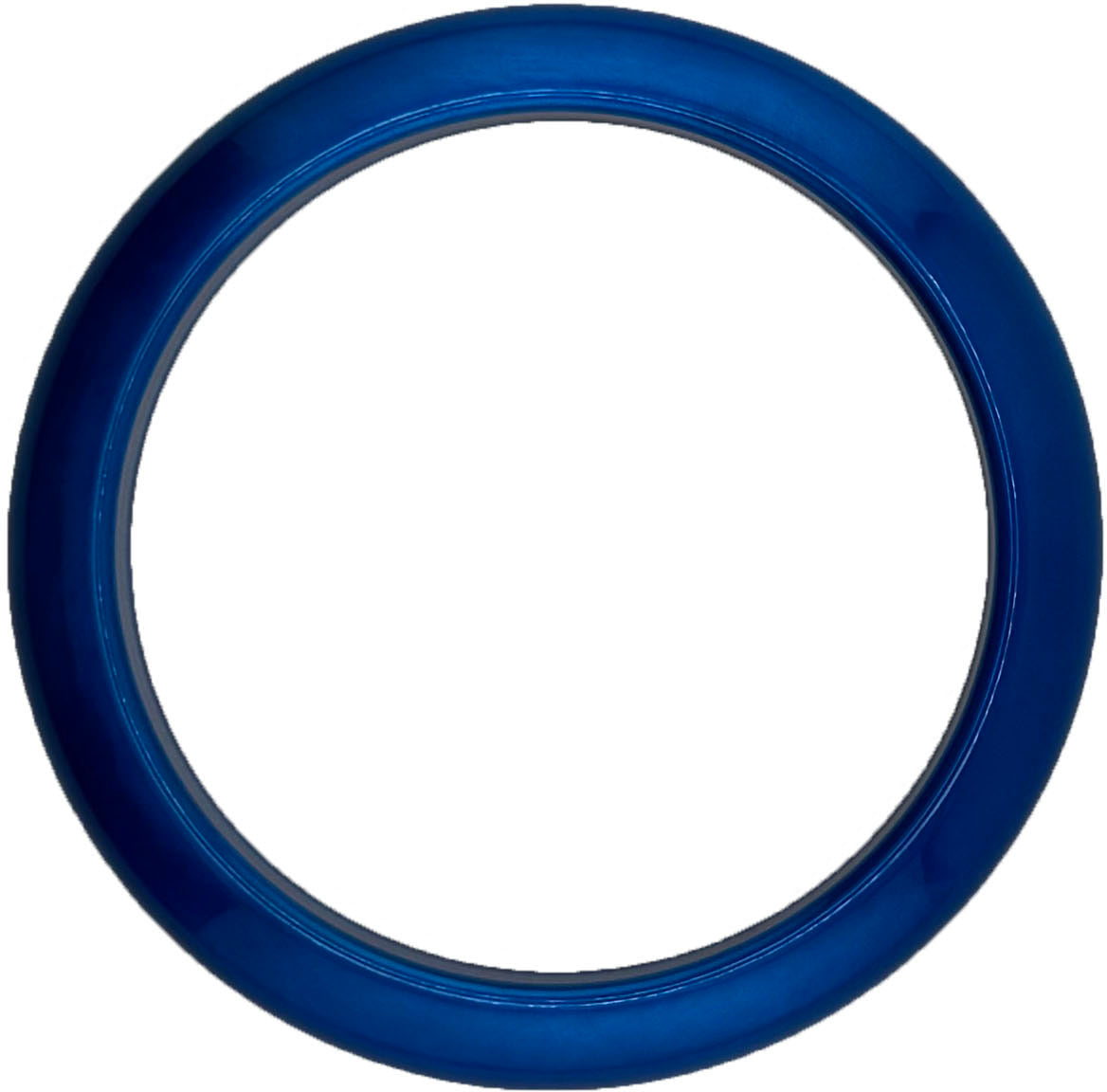 GAFFRIG PART #458 GAUGE RIM FAT 4 5/8 INCH DIAMETER BLUE