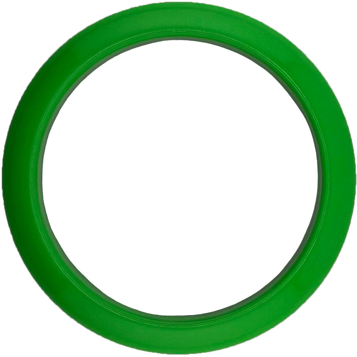 GAFFRIG PART #458 GAUGE RIM FAT 4 5/8 INCH DIAMETER LIME GREEN