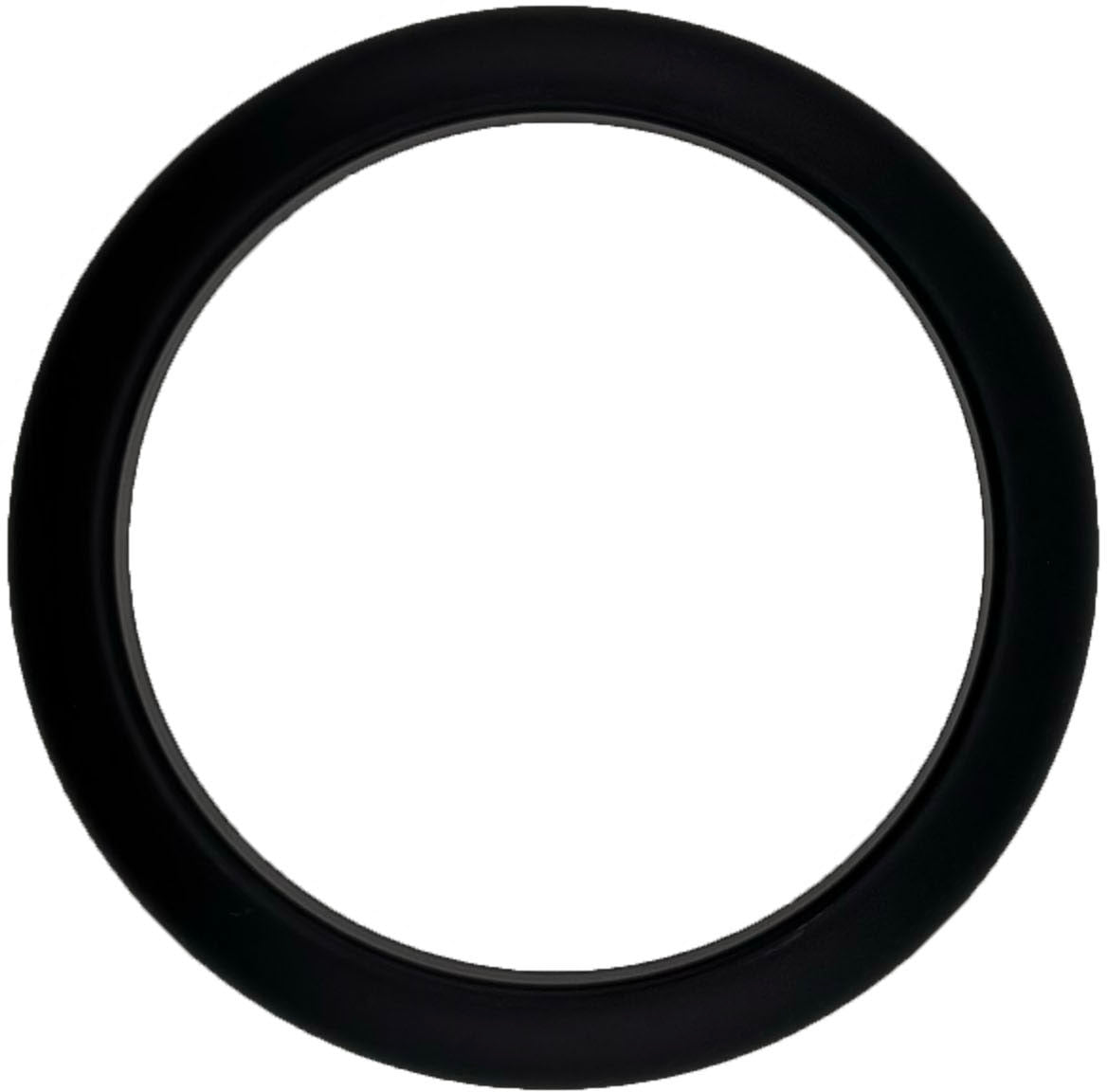 GAFFRIG PART #458 GAUGE RIM FAT 4 5/8 INCH DIAMETER BLACK