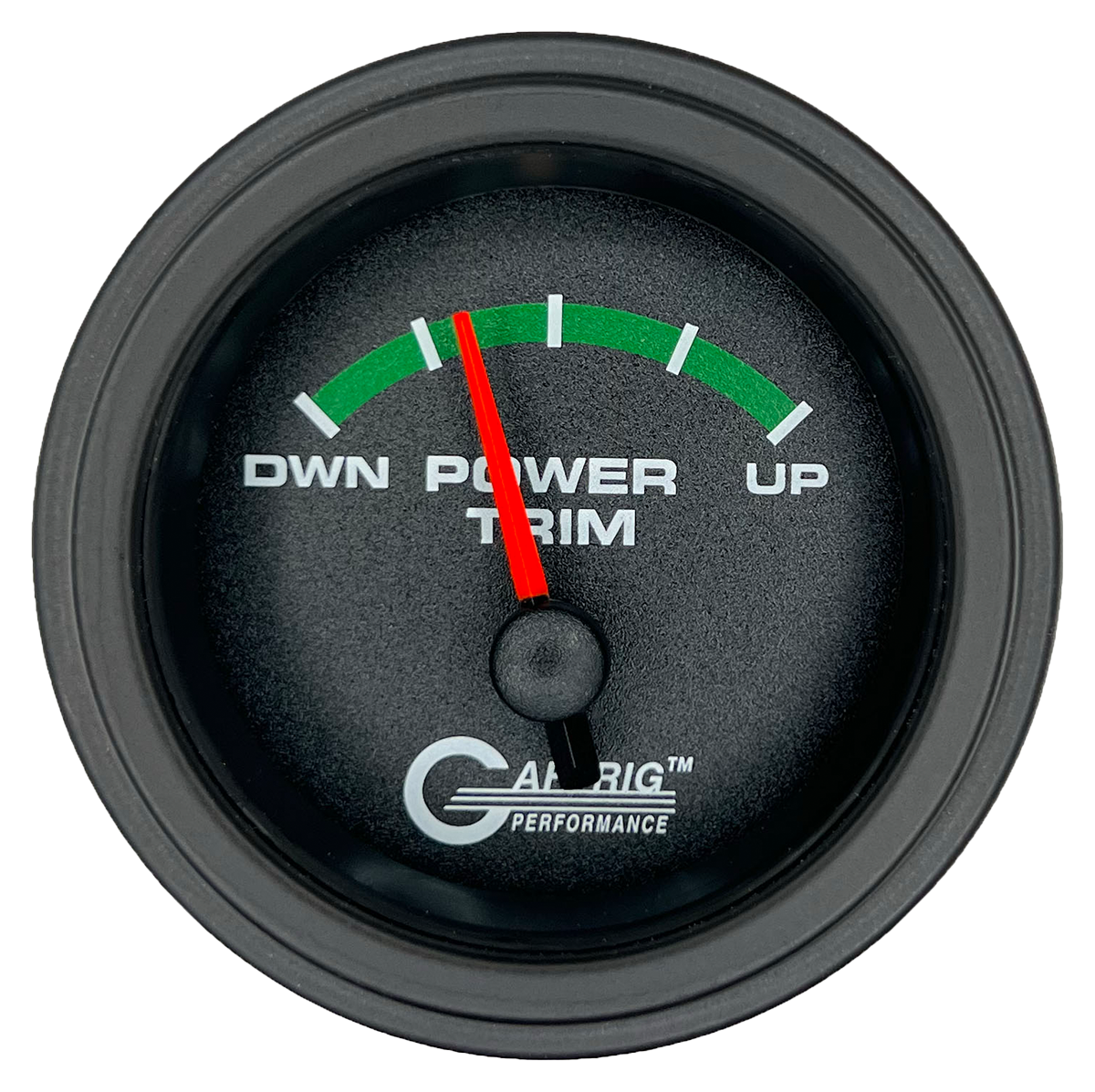 #5026 2 INCH ELECTRIC TRIM METER MERCURY Black Black / Step