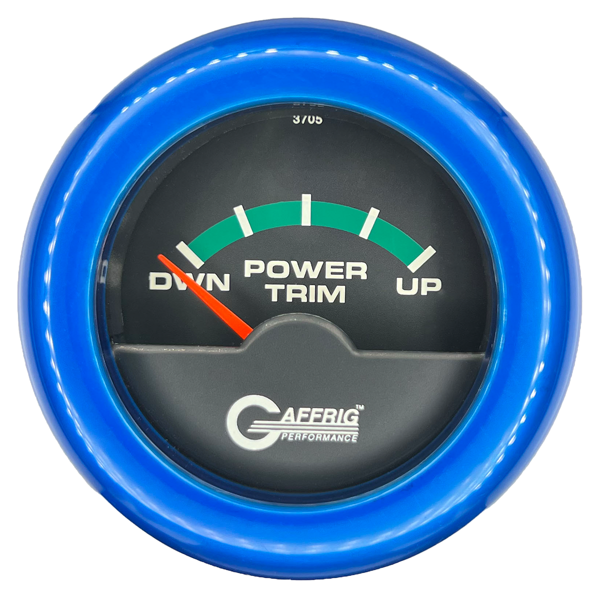 #5028 2 INCH ELECTRIC TRIM METER OMC Black Blue / Step