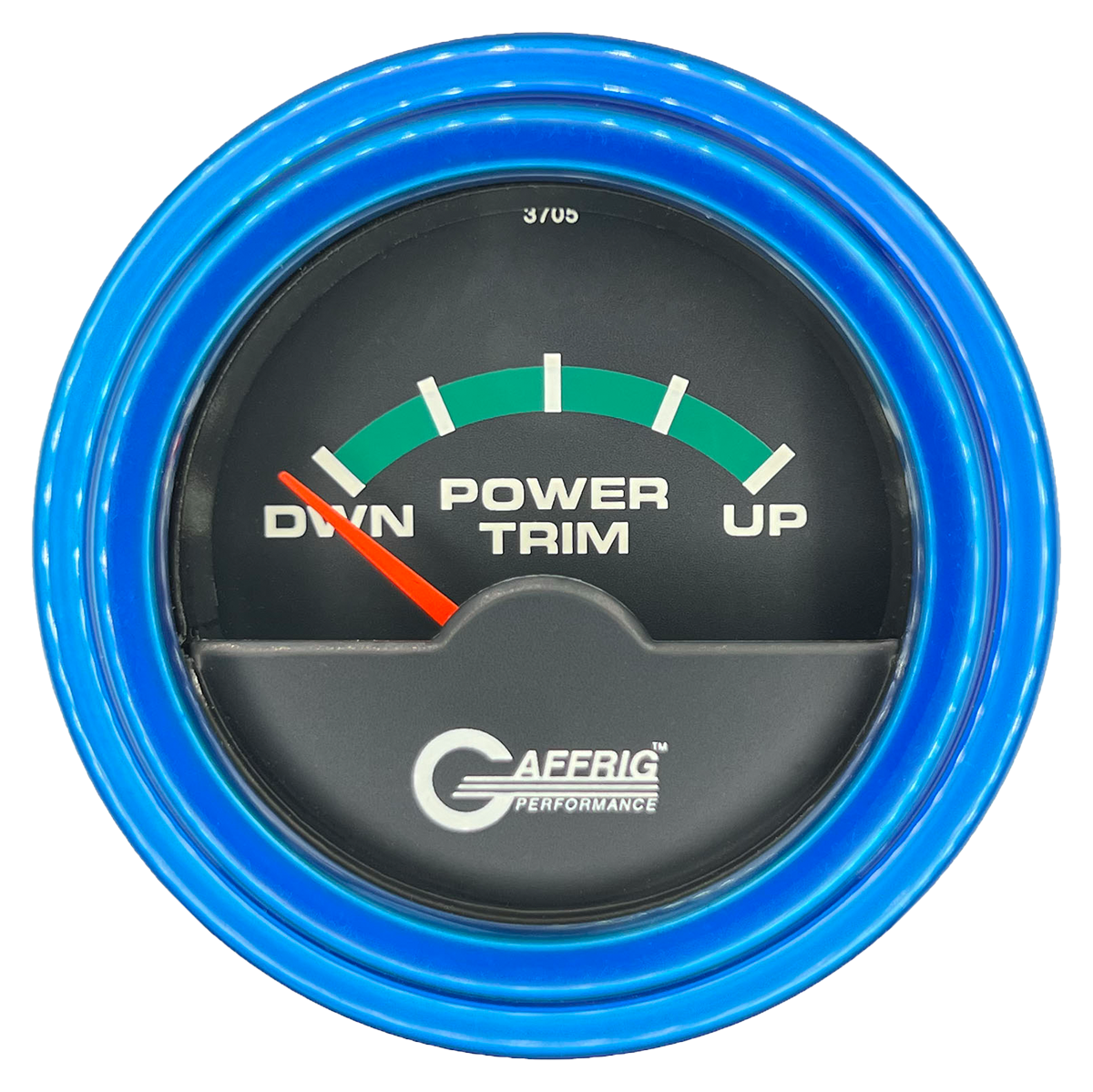 #5028 2 INCH ELECTRIC TRIM METER OMC Black Blue / Step